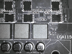 CPU VRM fases achterzijde 2