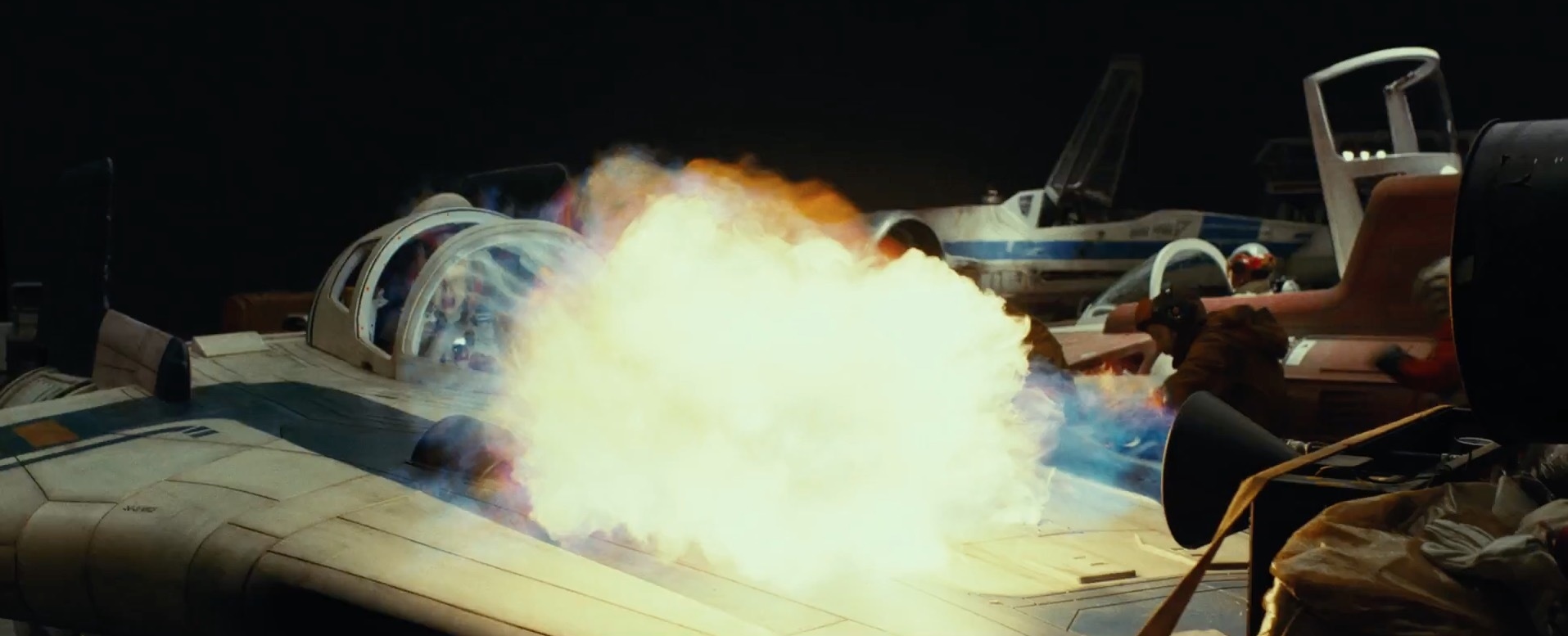 A-wing explosie