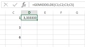 gemiddeld