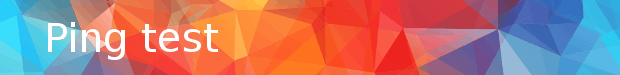 Ping test