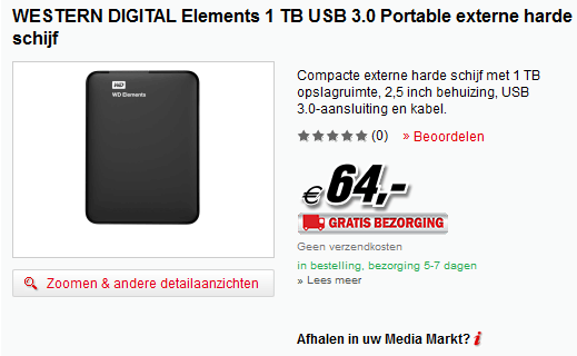 MSH 1Tb Elements