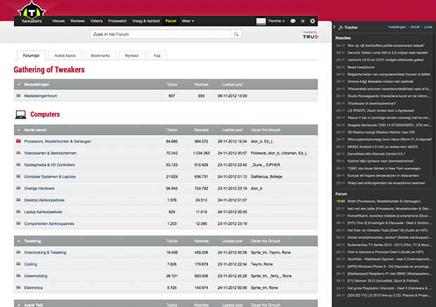 Nieuwe tracker (preview) Nieuwe tracker (preview)