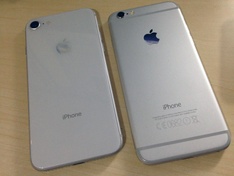 iPhone 8 en de 6