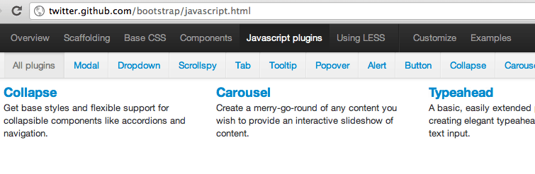Twitter bootstrap 2 Twitter bootstrap 2