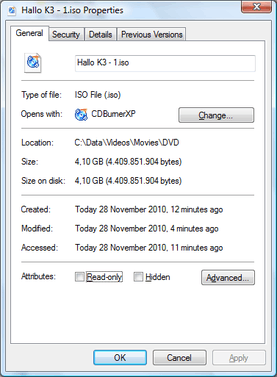 DVD Iso-size DVD Iso-size