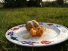 Gepofte aardappel