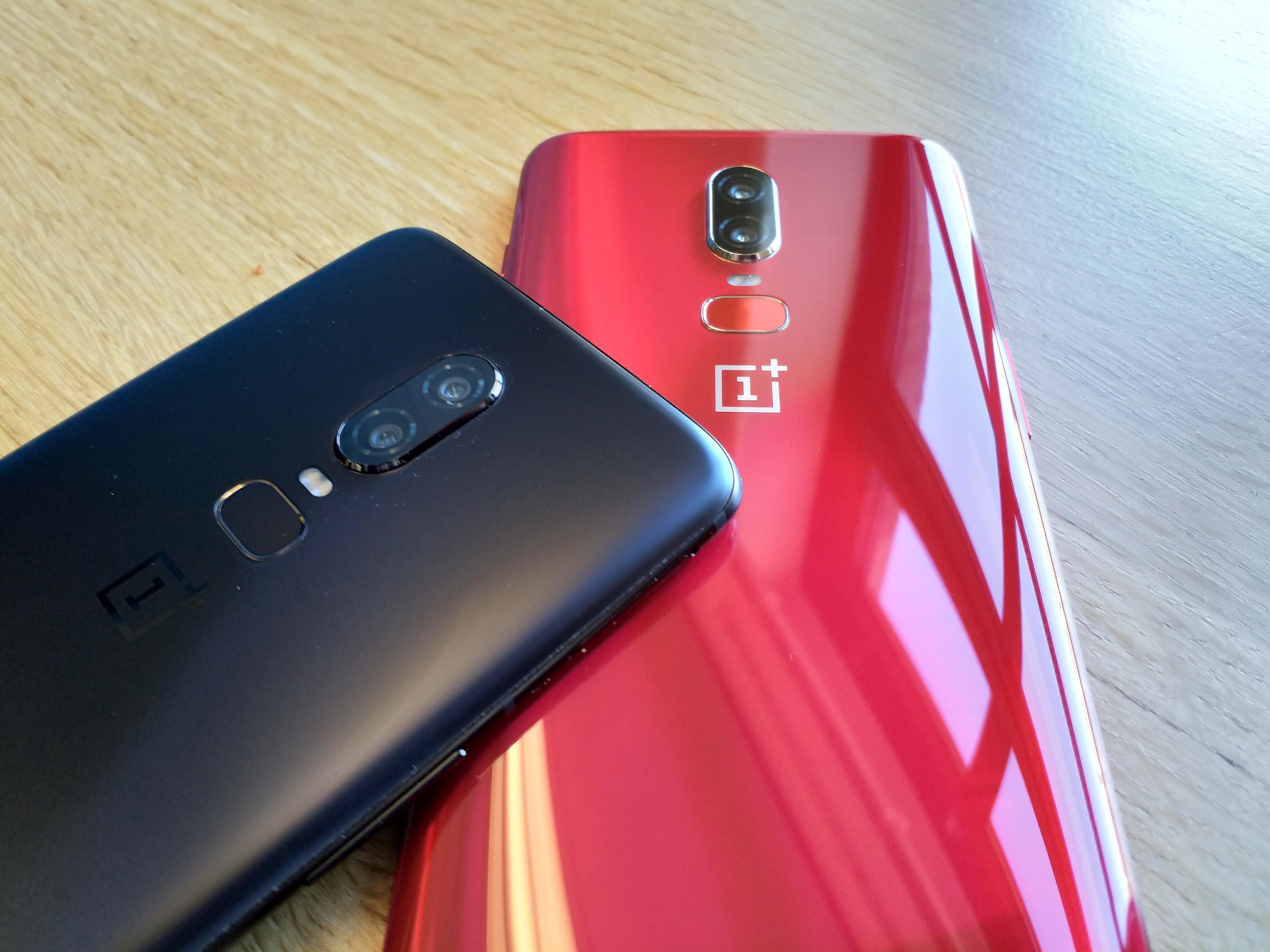 OnePlus 6 Red