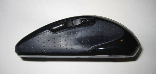 Plakkerige duimkant van de Logitech Wireless Mouse M510 muis