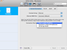 Airport Express instellingen