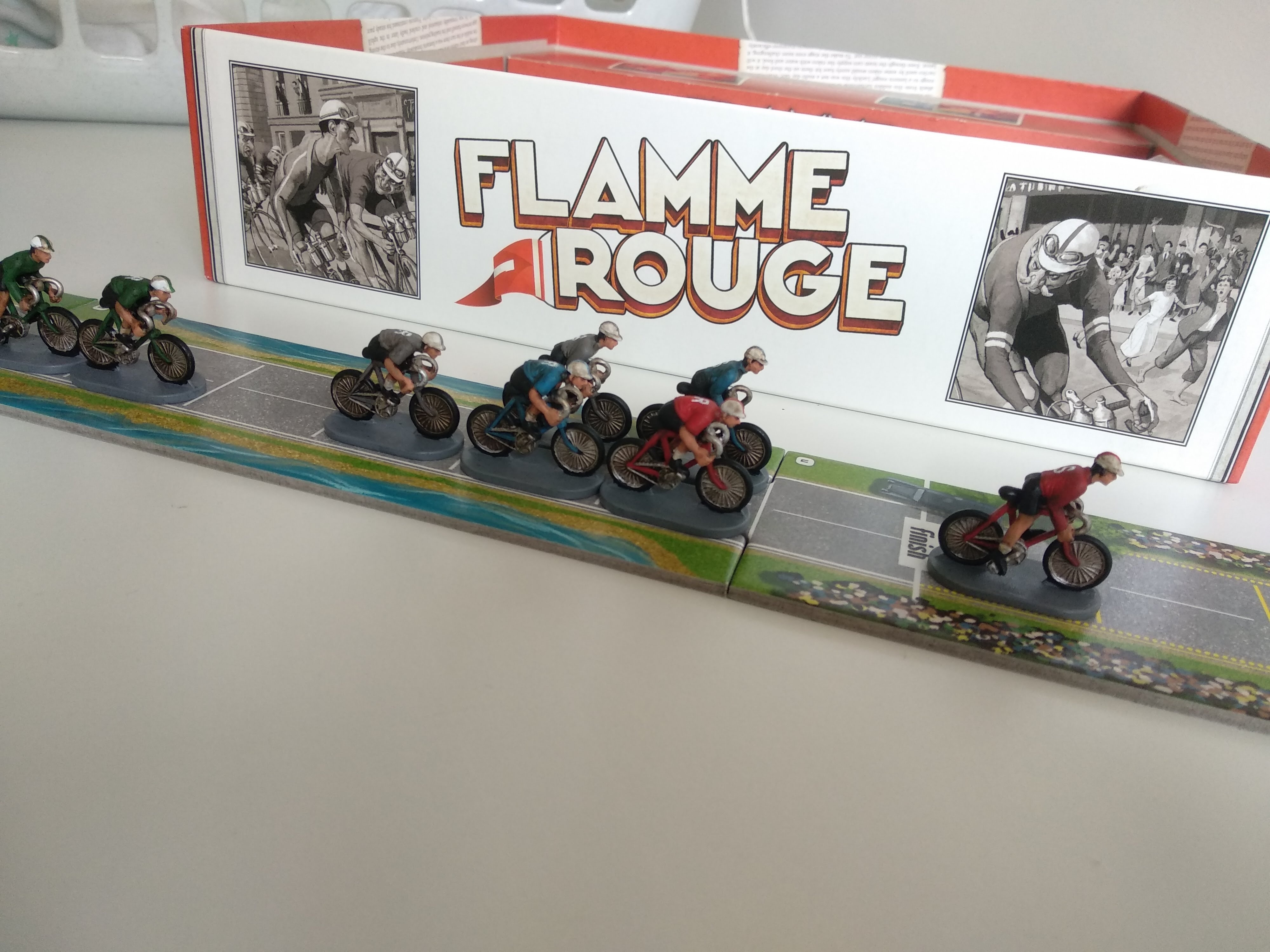 Flamme Rouge Painted Mini's 1