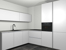 hoek met bora en hoge kast