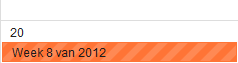 Google Calendar - weeknummers