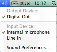 OS X - Digital Out