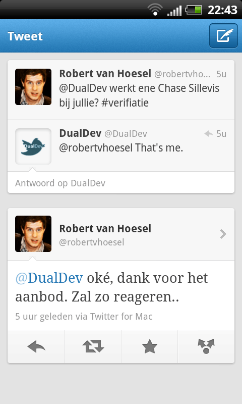 Versio vs. Dualdev 1