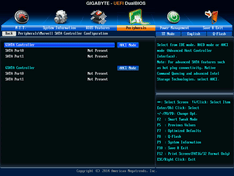 Classic mode – Peripherals – SATA Controller