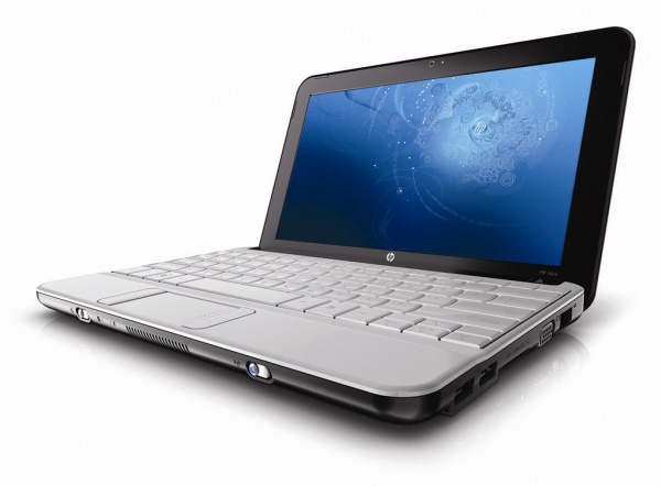 HP Mini 110 - White Swirl - Voorkant