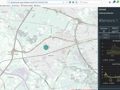 OpenData Feinstaub Map