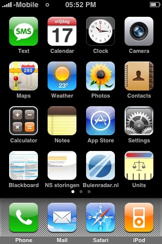 Iphone Startscherm