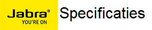Specificaties van de headset