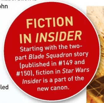 Star Wars Insider Canon Star Wars Insider Canon