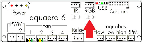 LED aansluiting