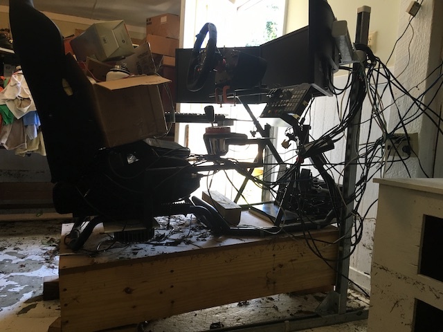 George Fike's rig na de Orkaan