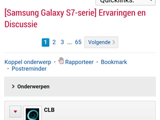 Koppel onderwerp link custom css mobiel