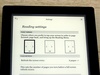 tap settings kobo aura hd