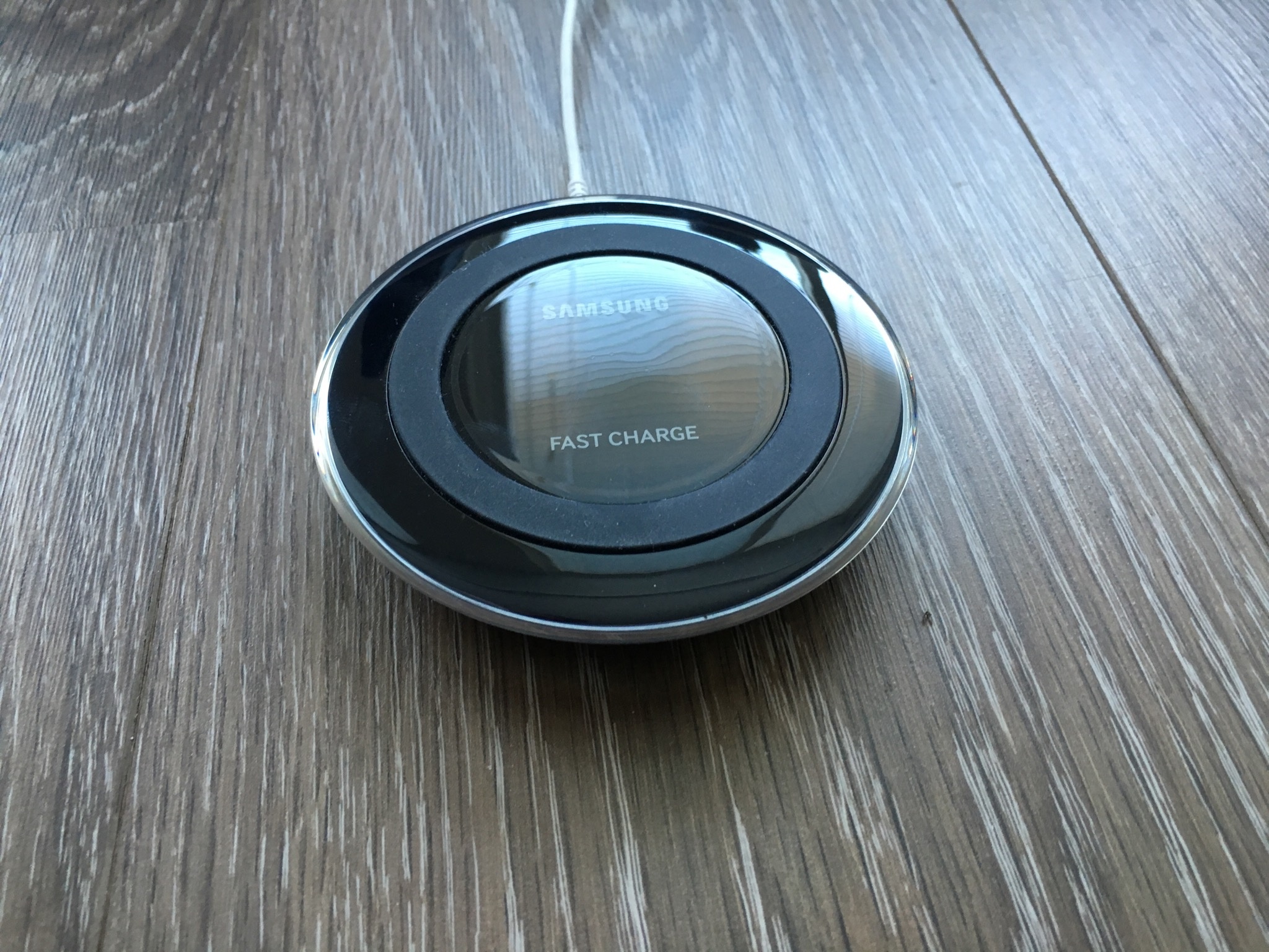 Samsung charge Pad aan lader