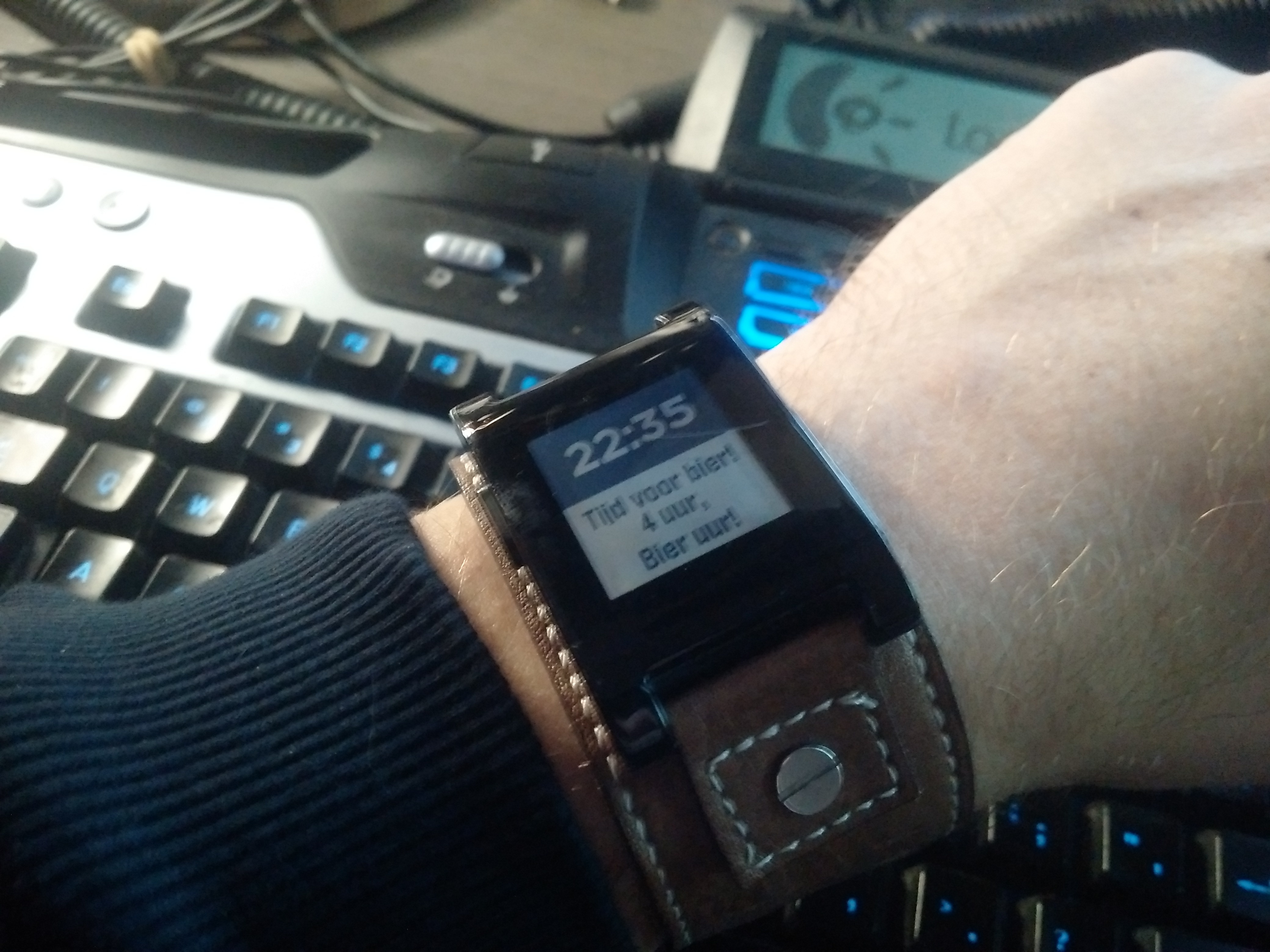 4 uur, bier uur, Watchface
