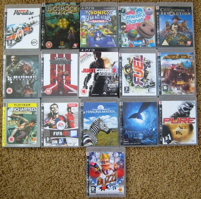 PS3 games