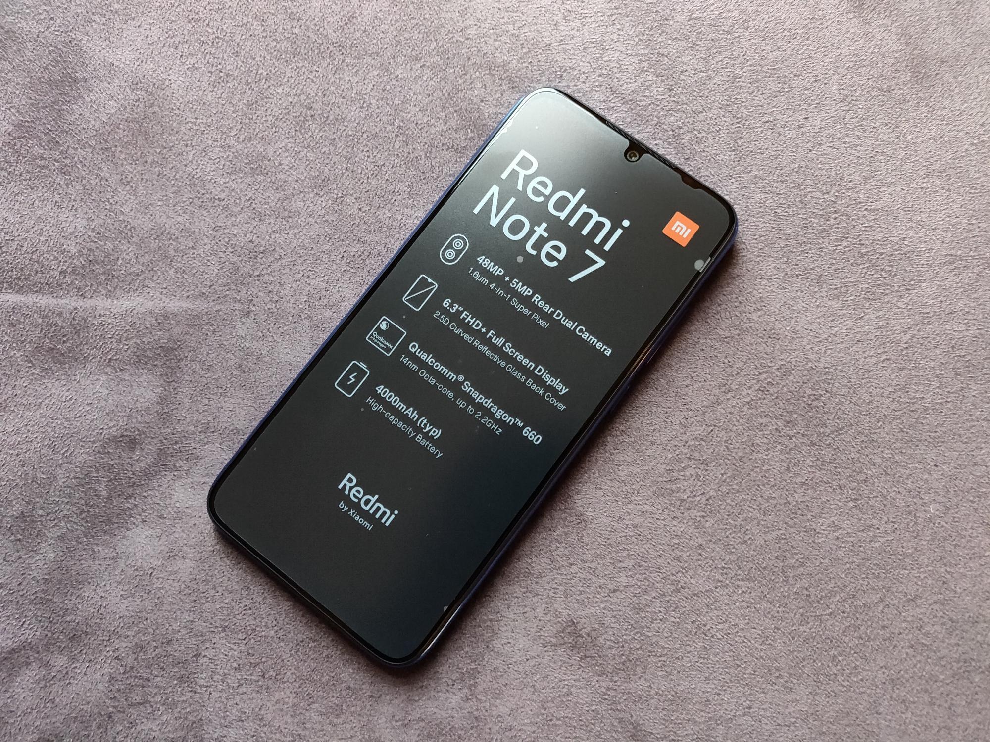 Xiaomi Redmi Note 7 - Neptune Blue