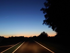 Zonsopkomst in Duitsland