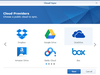 Fout Cloud Sync / OneDrive - Stap 1