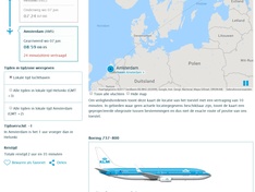 KLM Vluchtstatus