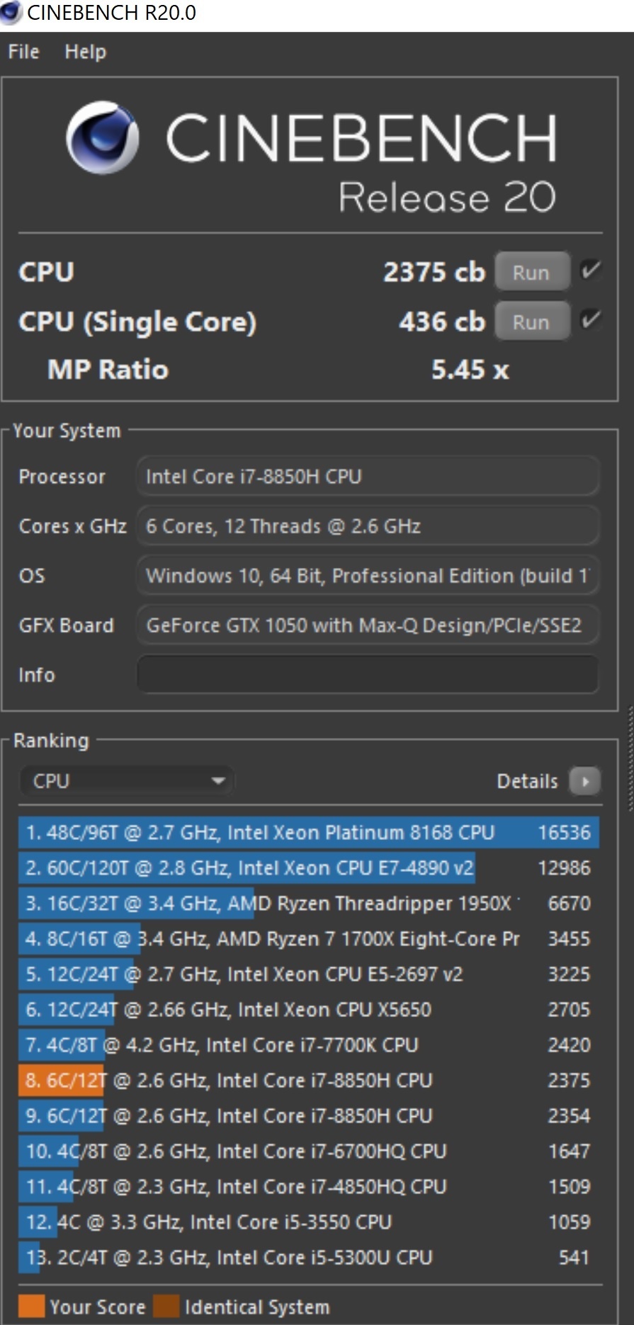 cinebench multi