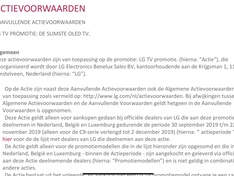 LG actie