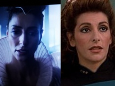 Bjayzl (ST:Picard) en Troi (ST:TNG)
