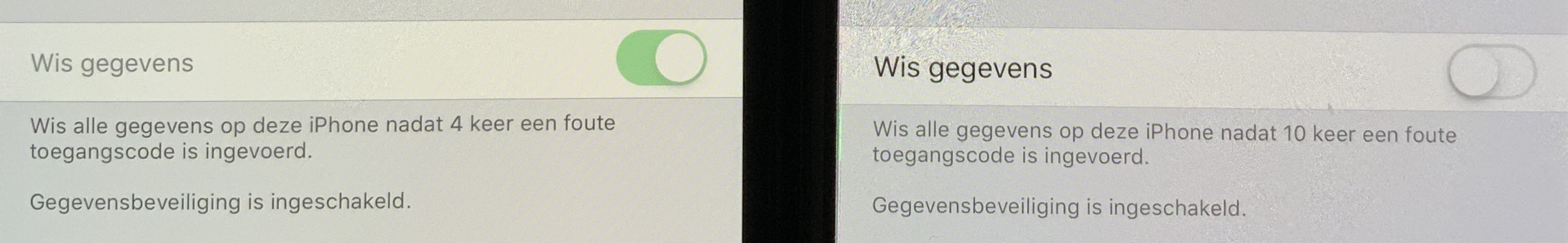 iPhone Setting 1