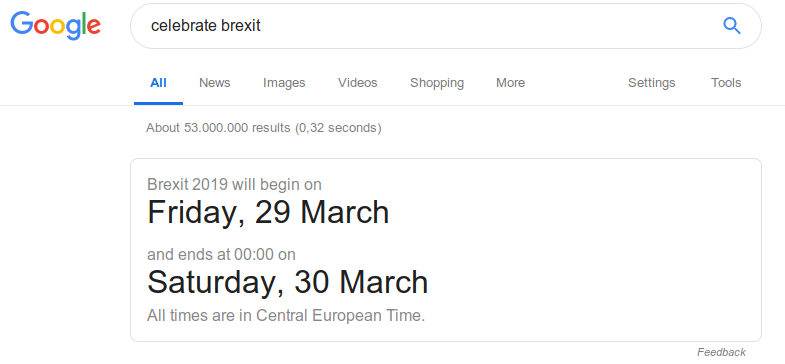 Google Brexit / Breturn