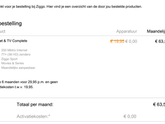 Ziggo bevestiging