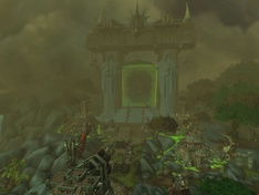 Iron Horde voor de Dark Portal. Iron Horde voor de Dark Portal.
