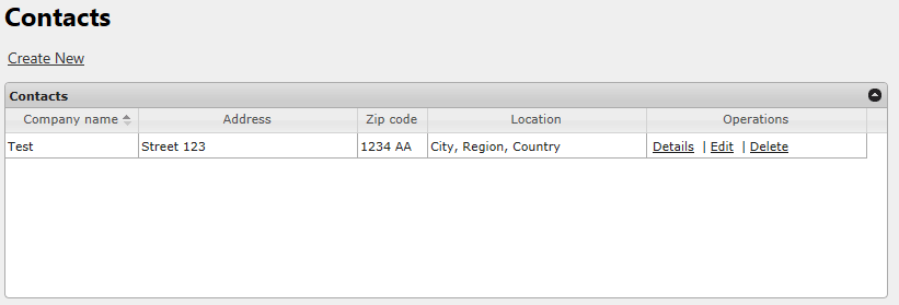MVC 4 Contacts jqGrid