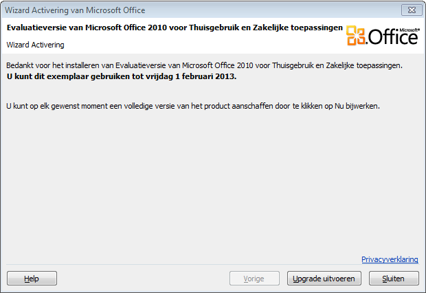 Office - Nu Bijwerken