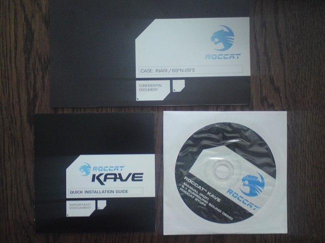 Roccat Kave - 4 - Doos inhoud 2