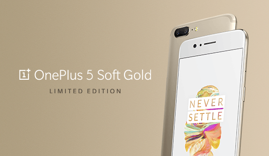 OnePlus 5 Soft Gold OnePlus 5 Soft Gold