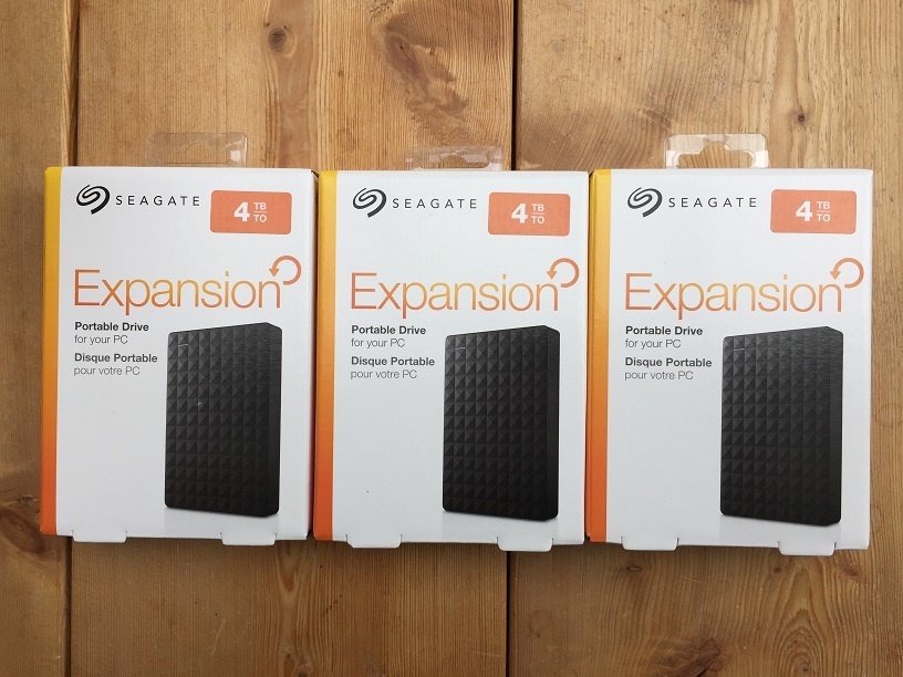 4TB Seagate Expansions