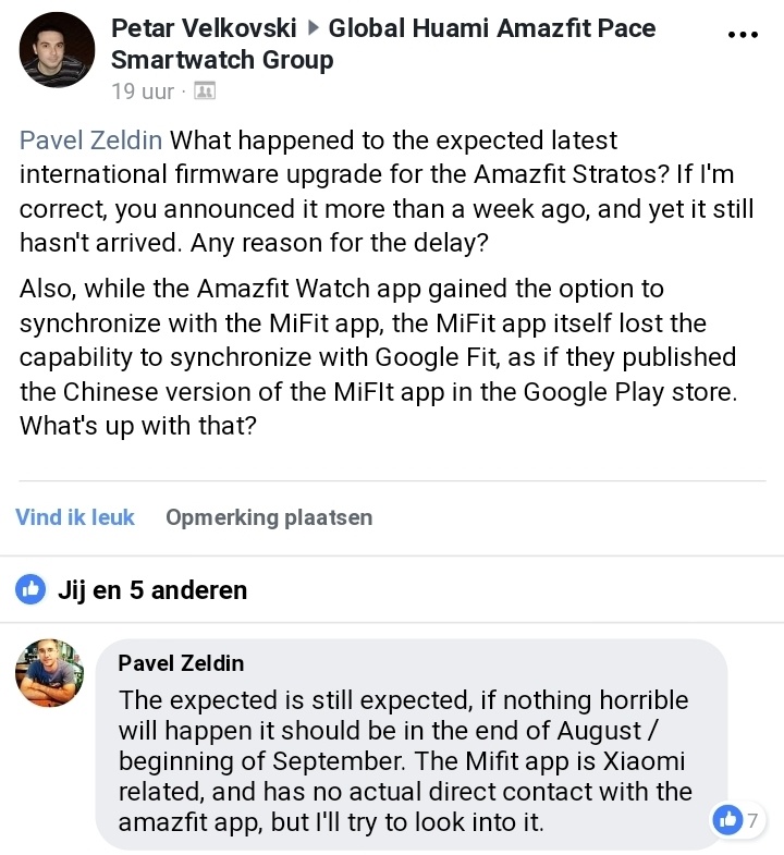 Stratos update