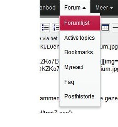 Forum Dropdown