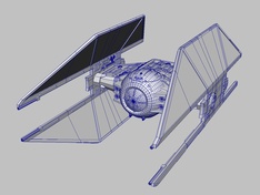 TIE Avenger Wire